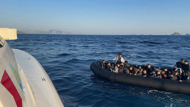 Sahil Güvenliğin operasyonları sonuç verdi Bodrum açıklarında 32 düzensiz göçmen