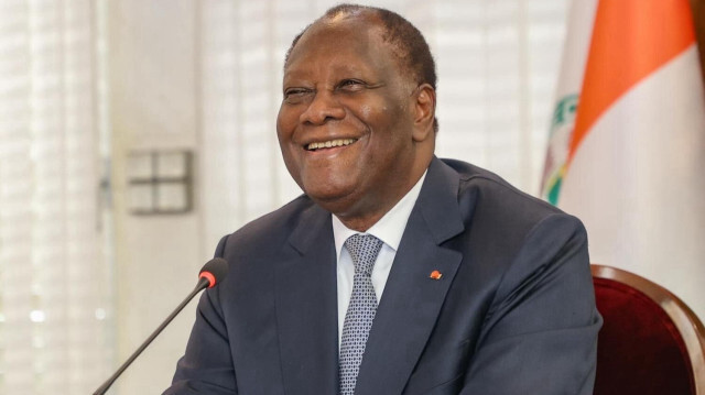 Le président de la Côte d'Ivoire, Alassane Ouattara.