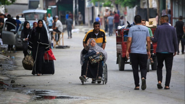 Les Palestiniens handicapées craignent d'être les prochaines victimes en raison de leurs possibilités limitées de fuite dues à leur handicap à Gaza, le 28 mai 2024.