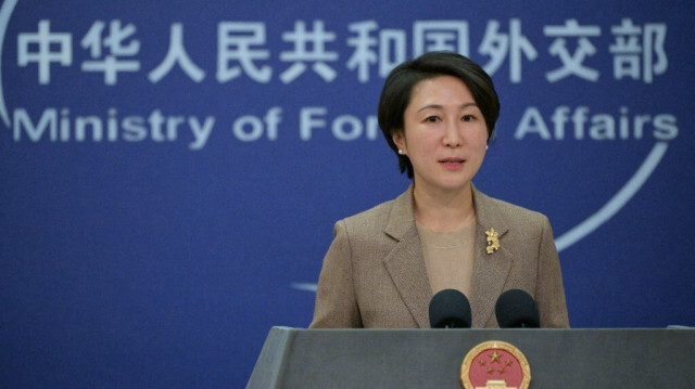La porte-parole du ministère chinois des Affaires étrangères, Mao Ning.