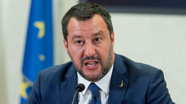 Italian Deputy Prime Minister Matteo Salvini