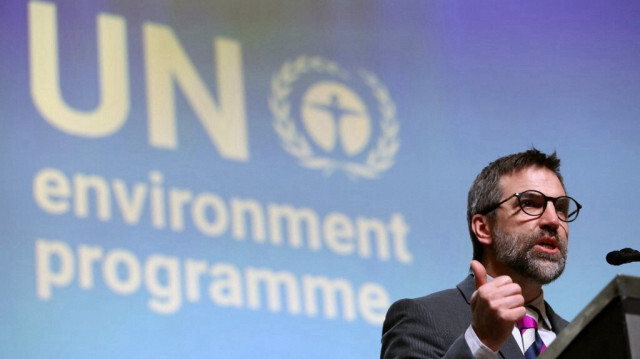 Le ministre de l'Environnement et du Changement climatique du Canada, Steven Guilbeault, s'exprime lors de la quatrième session du Comité intergouvernemental de négociation des Nations unies sur la pollution plastique à Ottawa, Canada, le 23 avril 2024.