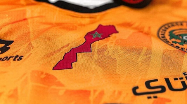 Le maillot du club de football de première division marocaine RS Berkane.
