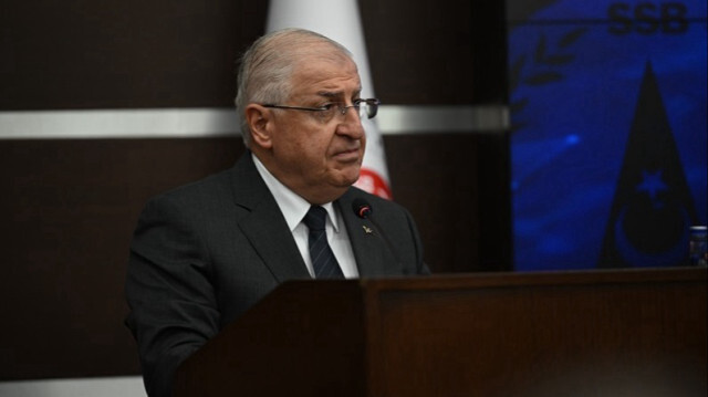 Le ministre turc de la Défense,Yasar Guler.