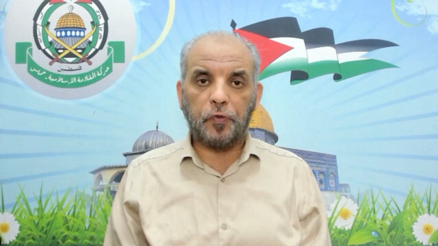 Hossam Badran, membre du bureau politique du Hamas, le 26 octobre 2023.
