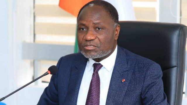 Le ministre des Mines, du Pétrole et de l'Énergie ivoirien, Mamadou Sangafowa Coulibaly.