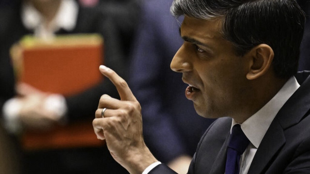 Le Premier ministre du Royaume-Uni, Rishi Sunak.