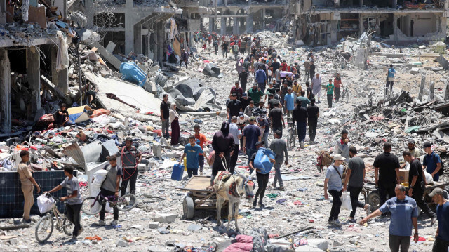 32 000 personnes ont quitté Rafah, dans la bande de Gaza, au cours des deux derniers jours, le 31 mai 2024.