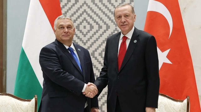 Cumhurbaşkanı Recep Tayyip Erdoğan, Macaristan Başbakanı Viktor Orban.