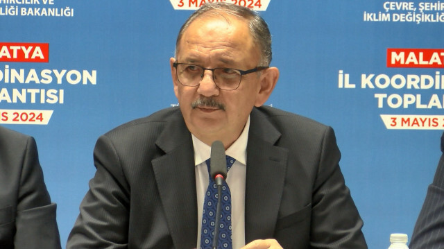 Çevre, Şehircilik ve İklim Değişikliği Bakanı Mehmet Özhaseki.