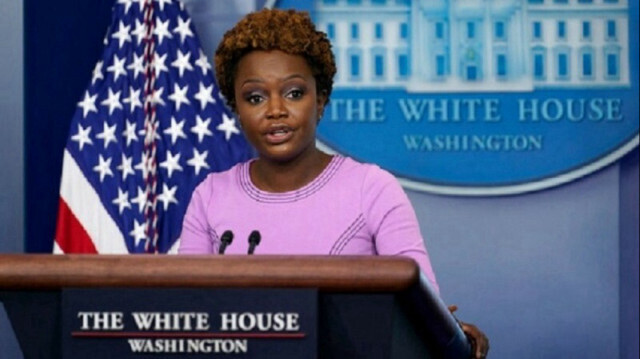 White House spokesperson Karine Jean-Pierre