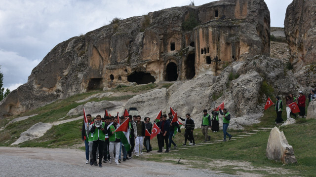 تركيا.. مسيرة طلابية منددة بالحرب على غزة وداعمة لفلسطين