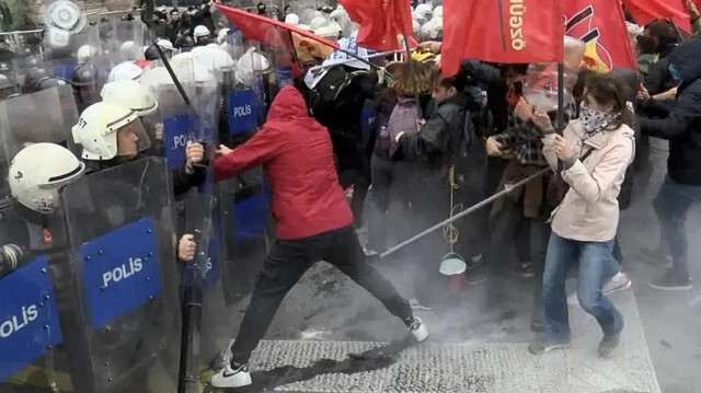 1 Mayıs gösterilerinde polise saldıran 38 kişi tutuklandı 