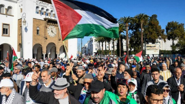 مظاهرات بمدن مغربية دعما لغزة