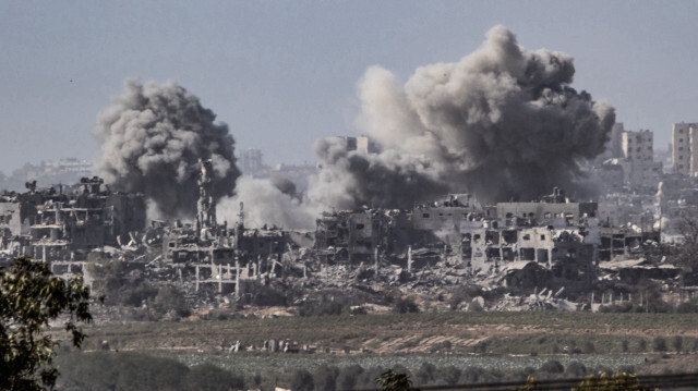 Terör devleti İsrail'in saldırısı altındaki Gazze (Foto: Arşiv)