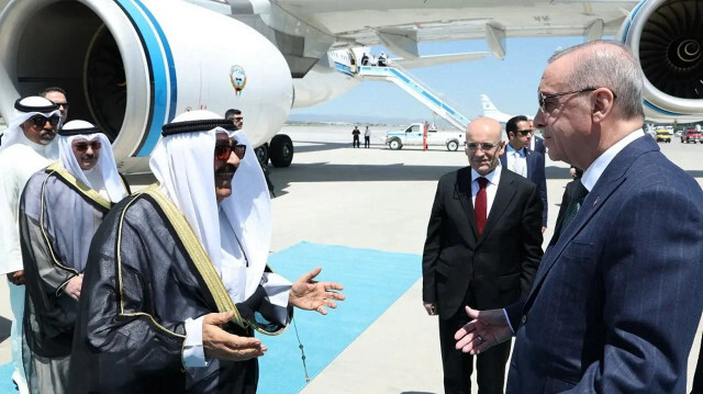 الرئيس أردوغان يستقبل أمير الكويت بمراسم رسمية