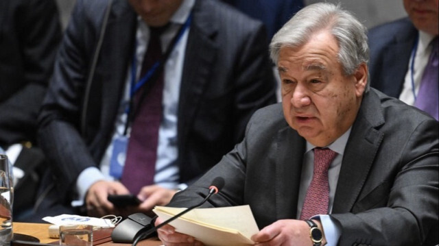 Le Secrétaire général de l'ONU, Antonio Guterres.