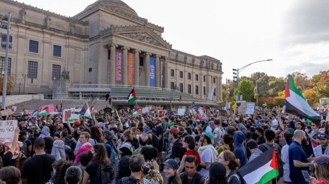 انضمام جامعات جديدة للمظاهرات المتضامنة مع فلسطين