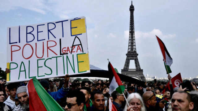فرنسا.. توقيف طالبين من المشاركين بالاحتجاجات الداعمة لفلسطين