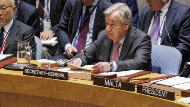 Birleşmiş Milletler (BM) Genel Sekreteri Antonio Guterres.