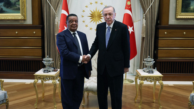 Eski Etiyopya Cumhurbaşkanı Mulatu Teshome Wirtu - Cumhurbaşkanı Recep Tayyip Erdoğan