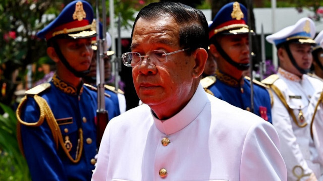 L'ancien premier ministre cambodgien Hun Sen.