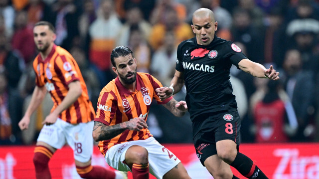 Feghouli, eski takımı Galatasaray'a karşı oynarken.