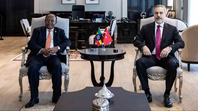Dışişleri Bakanı Hakan Fidan ve Etiyopya Dışişleri Bakanı Taye Atske Selassie