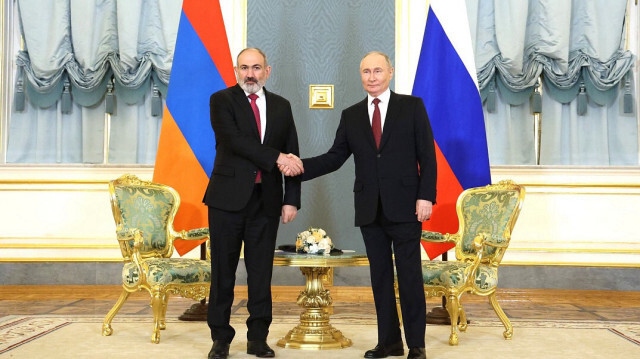 В Кремле состоялась встреча президента РФ с премьер-министром Армении