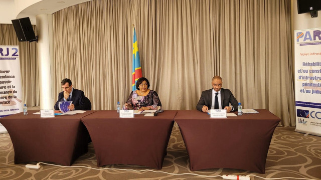 La 2ème réunion du Comité de Pilotage du Programme d'Appui à la Réforme de la Justice en République Démocratique du Congo.