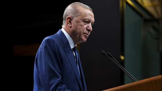 Le Président de la République de Türkiye, Recep Tayyip Erdogan.