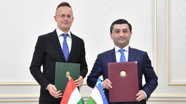 Министр иностранных дел Узбекистана Бахтиёр Саидов встретился с министром иностранных дел и торговли Венгрии Петером Сийярто.