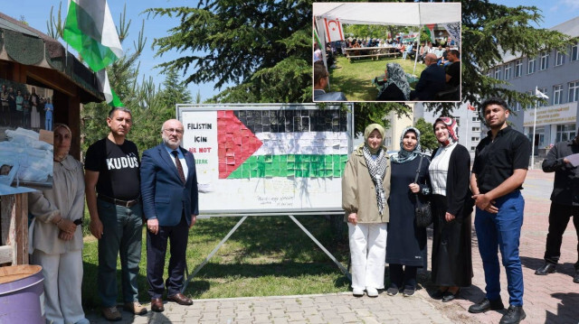 Kayseri Üniversitesi (KAYÜ) Rektörü Prof. Dr. Kurtuluş Karamustafa, öğrencileri ziyaret etti.