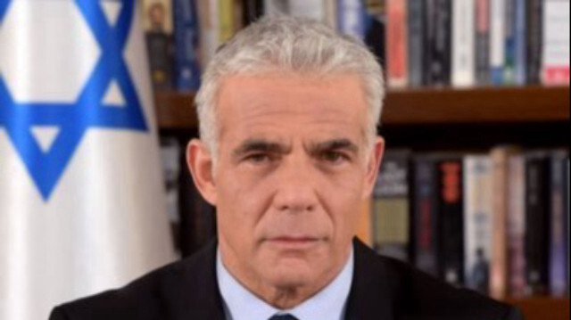 İsrail'in muhalefet parti lideri Yair Lapid.