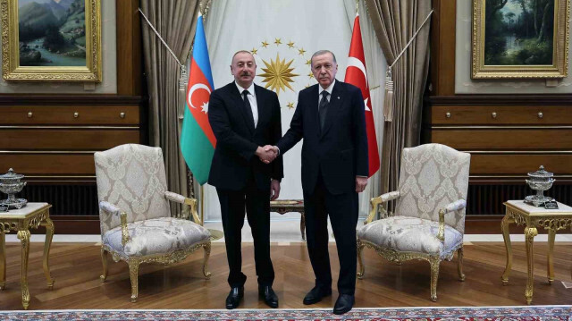 Azerbaycan Cumhurbaşkanı İlham Aliyev - Cumhurbaşkanı Recep Tayyip Erdoğan