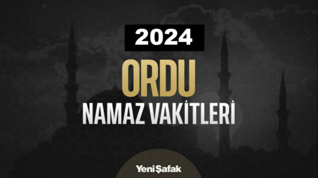 Ordu bayram namazı saat kaçta?