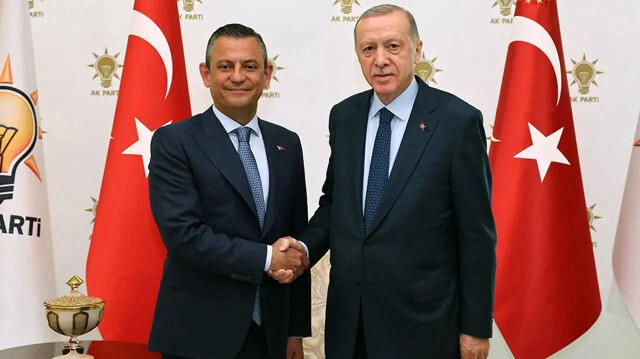 CHP Genel Başkanı Özgür Özel- Cumhurbaşkanı Recep Tayyip Erdoğan