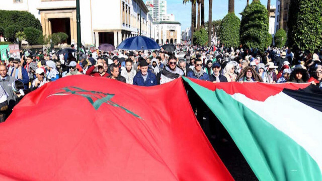 المغرب.. محامون يتظاهرون دعما لقرارات "العدل الدولية" ضد الاحتلال الإسرائيلي