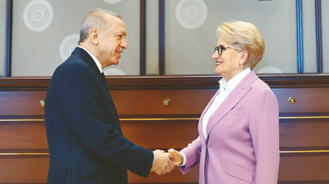 Cumhurbaşkanı Recep Tayyip Erdoğan, Meral Akşener.