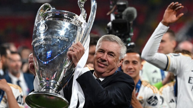 L'entraîneur italien du Real Madrid, Carlo Ancelotti, le 1er juin 2024.