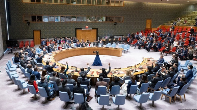 Le Conseil de sécurité des Nations Unies (CSNU) a adopté un projet de résolution appelant à un cessez-le-feu immédiat à Gaza, le 11 juin 2024.