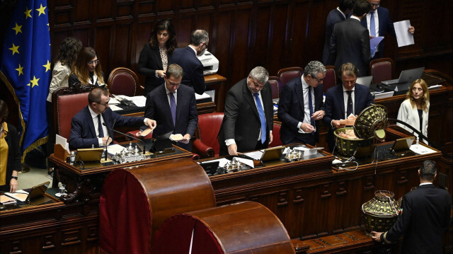 В парламенте Италии произошла стычка, в результате которой пострадал ...