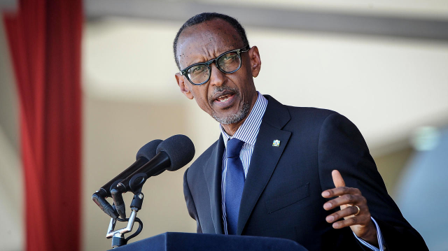 Le Président rwandais, Paul Kagame