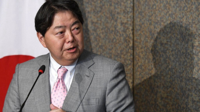 Le ministre japonais des Affaires étrangères, Yoshimasa Hayashi.