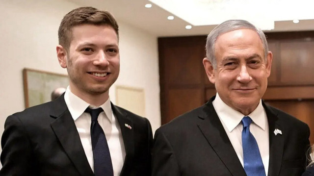 İsrail Başbakanı Binyamin Netanyahu, oğlu Yair Netanyahu