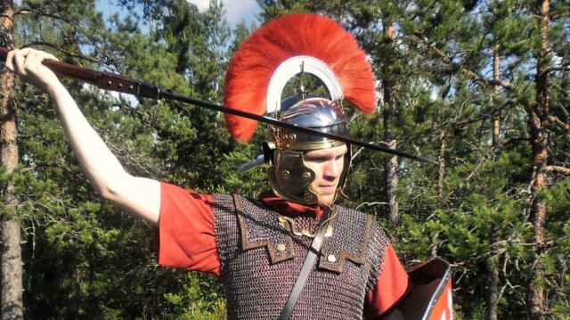 Ancient Roman legionary armor restored after 3-year effort in Türkiye