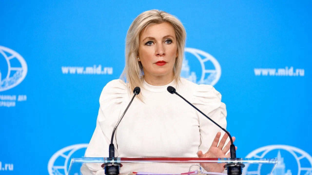 La porte-parole du ministère des Affaires étrangères de Russie, Maria Zakharova.
