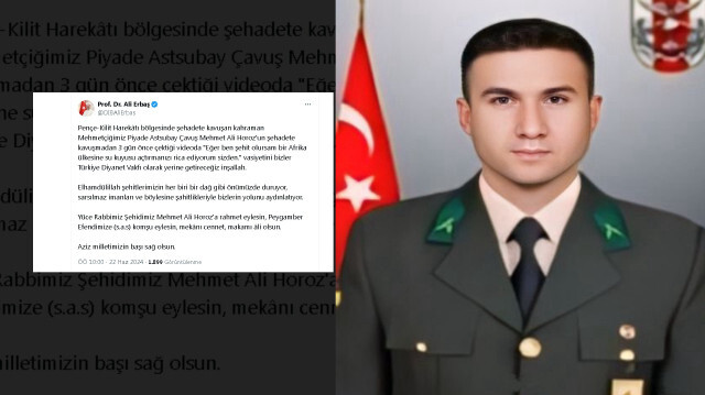 Şehit Piyade Astsubay Çavuş Mehmet Ali Horoz