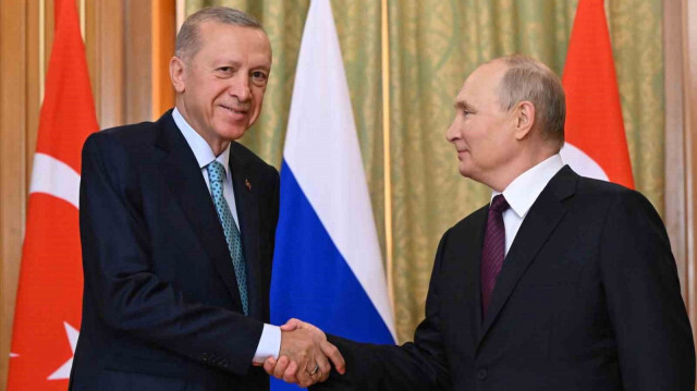 Cumhurbaşkanı Recep Tayyip Erdoğan - Rusya Devlet Başkanı Vladimir Putin