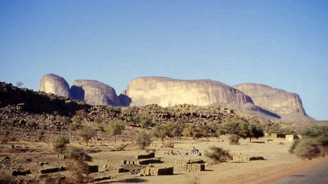 Région aurifère de monts Hombori, dans le désert du Gourma.